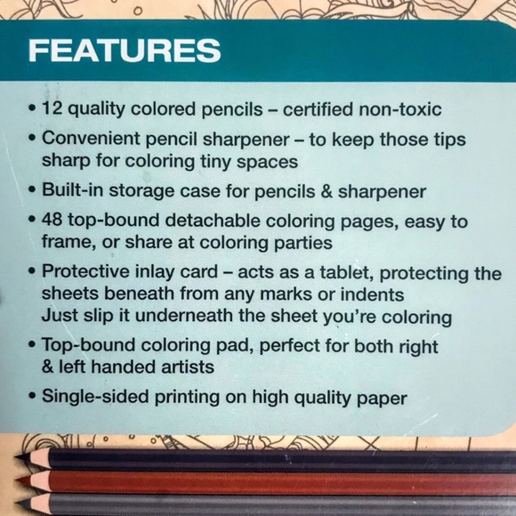 New Ocean Wonders Adult Coloring Book - Picture 2 of 15